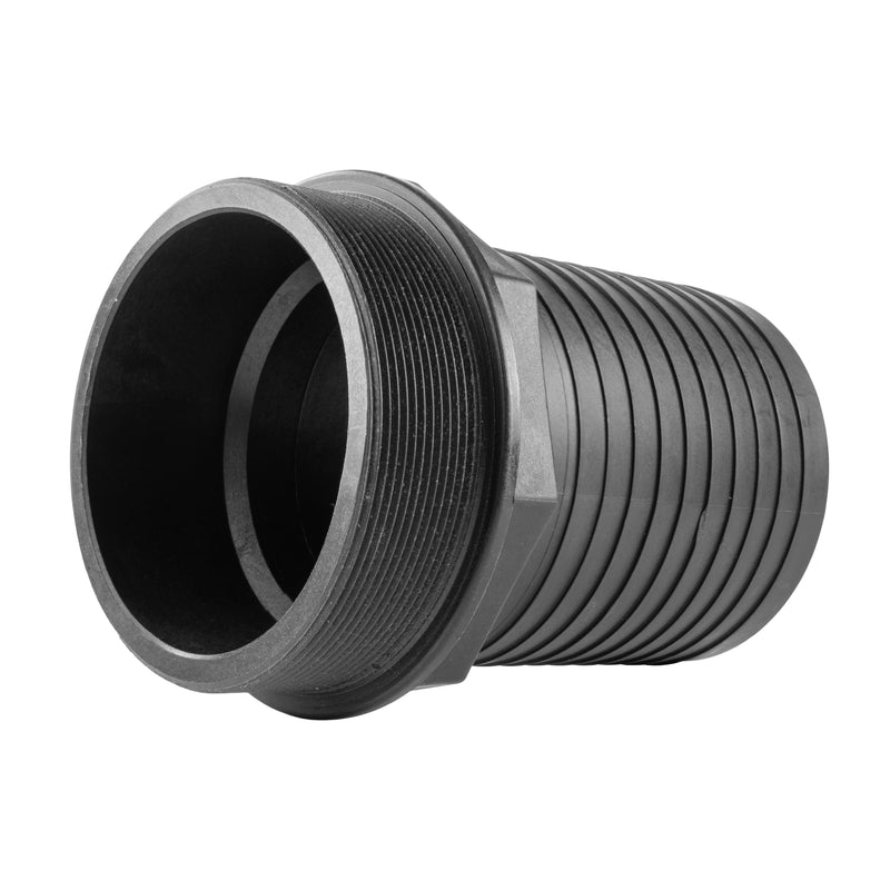 Pond Straight Connector 4" BSPM - 100mm - Home & Garden > Decor > Fountains & Ponds > Fountain & Pond Accessories POND