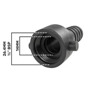 Pond Straight Connector 3/4" BSPF - 19mm - Home & Garden > Decor > Fountains & Ponds > Fountain & Pond Accessories POND