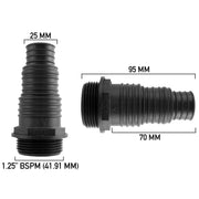 Pond Connector 1.25" BSPM - 25/32/38mm - Home & Garden > Decor > Fountains & Ponds > Fountain & Pond Accessories POND
