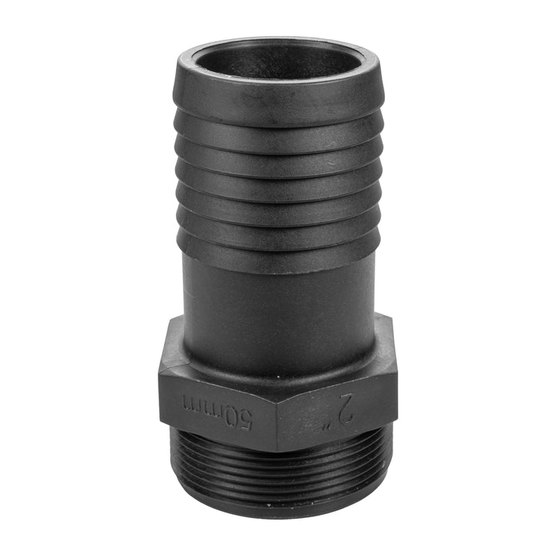 Pond Straight Connector 2" BSPM - 50mm - Home & Garden > Decor > Fountains & Ponds > Fountain & Pond Accessories POND