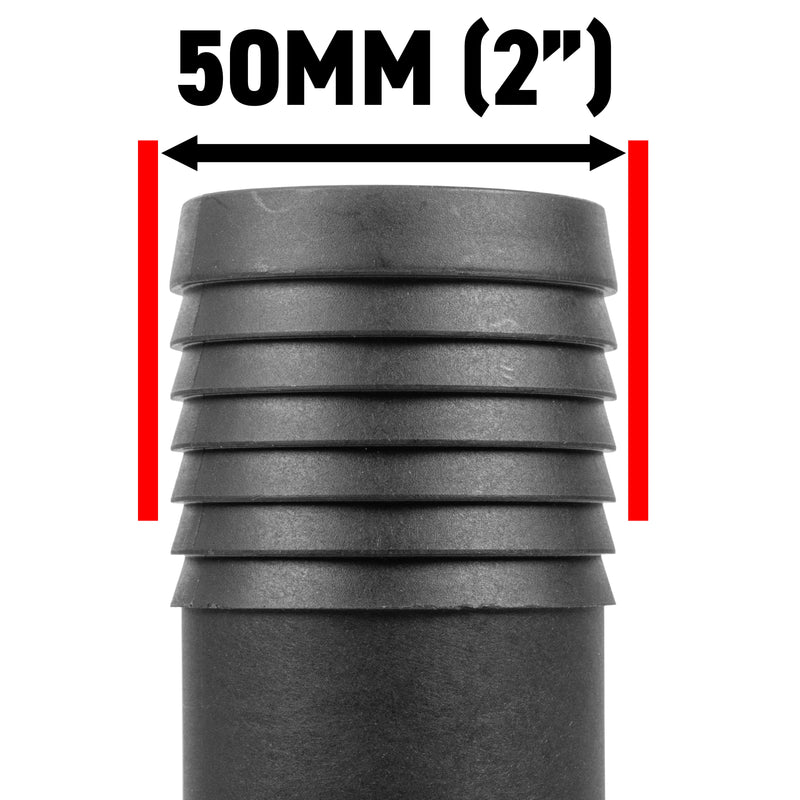 Pond Straight Connector 2" BSPM - 50mm - Home & Garden > Decor > Fountains & Ponds > Fountain & Pond Accessories POND