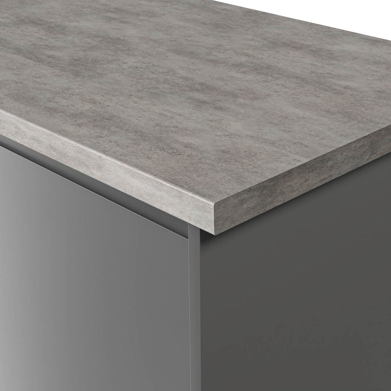 Formica Originals PP6275 Brushed Concrete Laminate Kitchen Worktops - Matte 58 Finish - Hardware > Building Materials > Countertops
