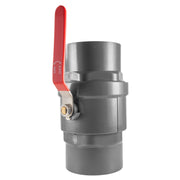 PP 3" BSPF Stopcock with Stainless Steel Ball Valve and Handle - Hardware > Plumbing > Plumbing Fittings & Supports Tech Hose & Fittings