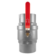 PP 3" BSPF Stopcock with Stainless Steel Ball Valve and Handle - Hardware > Plumbing > Plumbing Fittings & Supports Tech Hose & Fittings