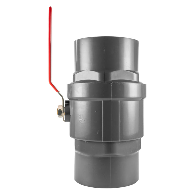 PP 4" BSPF Stopcock with Stainless Steel Ball Valve and Handle - Hardware > Plumbing > Plumbing Fittings & Supports Tech Hose & Fittings