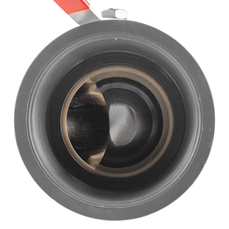 PP 4" BSPF Stopcock with Stainless Steel Ball Valve and Handle - Hardware > Plumbing > Plumbing Fittings & Supports Tech Hose & Fittings