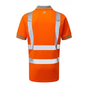 PULSAR PR176 Hi-Vis Orange Polo Shirt - HI-VIS T-SHIRTS