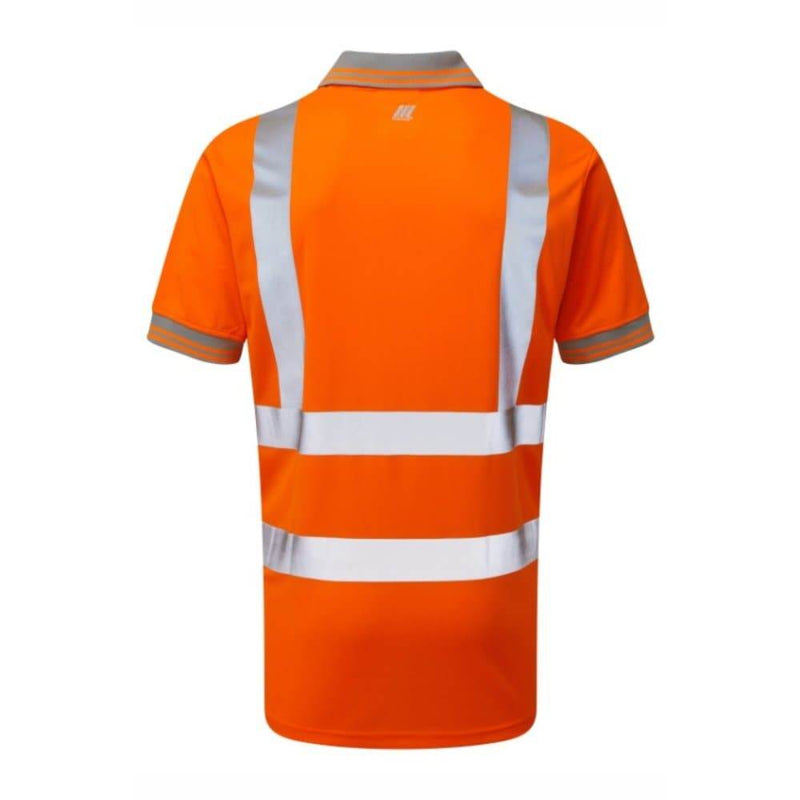 PULSAR PR176 Hi-Vis Orange Polo Shirt - HI-VIS T-SHIRTS