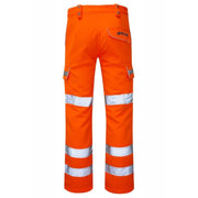 PULSAR PR336LDS Ladies Hi-Vis Orange Combat Trouser - HI-VIS TROUSERS