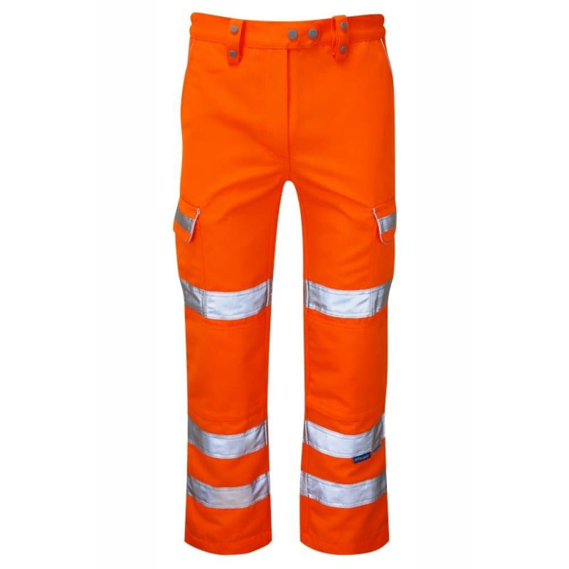PULSAR PR336LDS Ladies Hi-Vis Orange Combat Trouser - HI-VIS TROUSERS