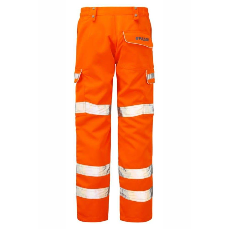 PULSAR PR336 Hi-Vis Orange Combat Trousers - HI-VIS TROUSERS