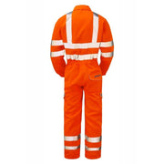 PULSAR PR339 Hi-Vis Orange Combat Coverall - HI-VIS OVERALLS