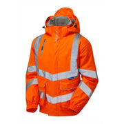 PULSAR PR496 Hi-Vis Orange Padded Bomber Jacket - HI-VIS JACKETS & COATS