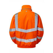 PULSAR PR496 Hi-Vis Orange Padded Bomber Jacket - HI-VIS JACKETS & COATS