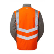 PULSAR PR498 Hi-Vis Orange Interactive Body Warmer - HI-VIS JACKETS & COATS