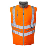 PULSAR PR498 Hi-Vis Orange Interactive Body Warmer - HI-VIS JACKETS & COATS