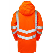 PULSAR PR499 Hi-Vis Orange Mesh Lined Storm Coat - HI-VIS JACKETS & COATS