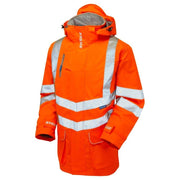 PULSAR PR502 Hi-Vis Orange Padded Storm Coat - HI-VIS JACKETS & COATS