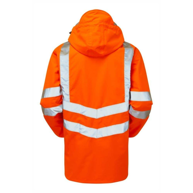 PULSAR PR502 Hi-Vis Orange Padded Storm Coat - HI-VIS JACKETS & COATS