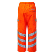 PULSAR PR503TRS Orange Rail Spec Waterproof Over Trousers - HI-VIS TROUSERS