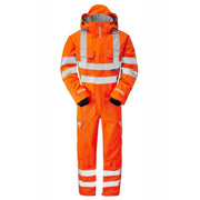 PULSAR PR505 Hi-Vis Rail Spec Waterproof Coverall - HI-VIS OVERALLS