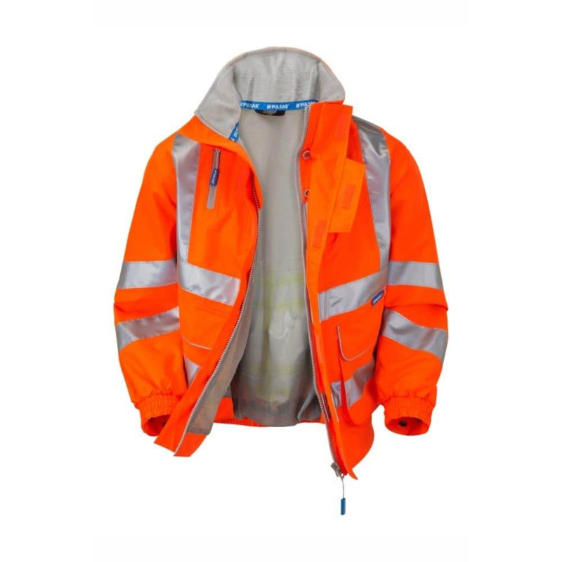 PULSAR PR515 Hi-Vis Rail Spec Unlined Bomber Jacket - HI-VIS JACKETS & COATS