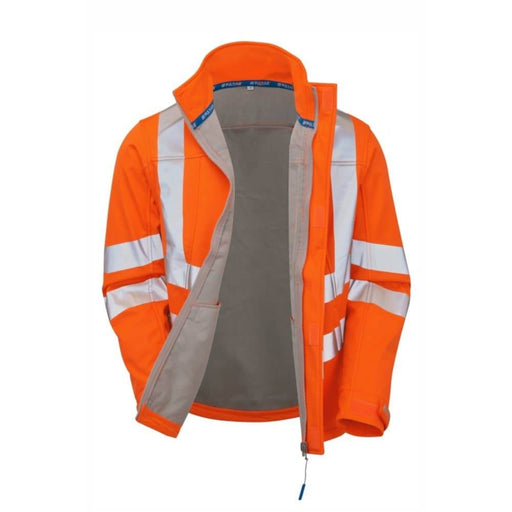 PULSAR PR535 Hi-Vis Interactive Rail Spec Softshell Jacket - HI-VIS JACKETS & COATS