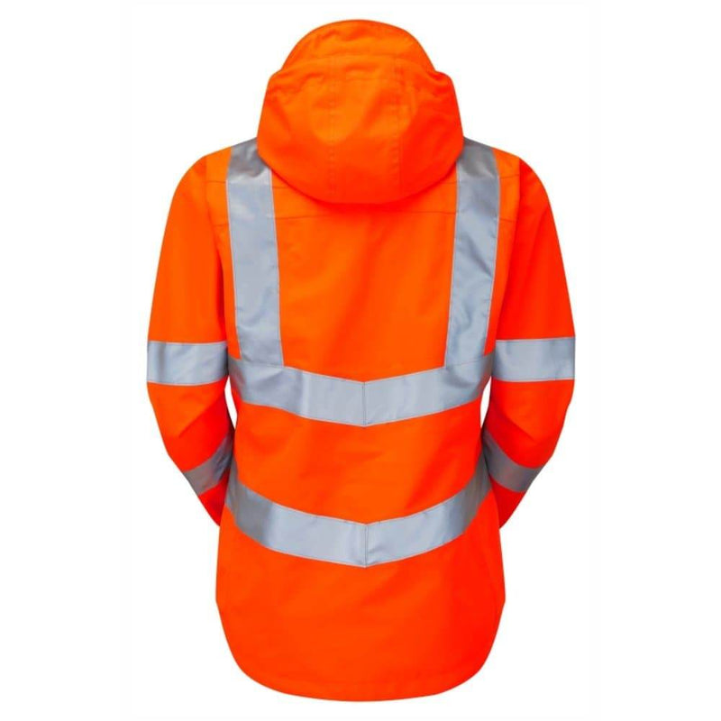 PULSAR PR705 Rail Spec Ladies Unlined Storm Coat - WOMENS HI-VIS CLOTHING