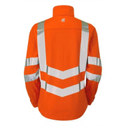 PULSAR PR707 Rail Spec Ladies Hi-Vis Soft Shell Jacket - WOMENS HI-VIS CLOTHING