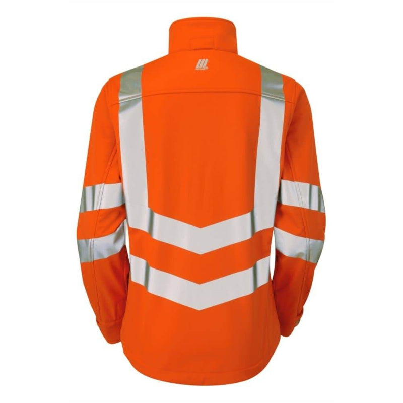 PULSAR PR707 Rail Spec Ladies Hi-Vis Soft Shell Jacket - WOMENS HI-VIS CLOTHING