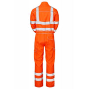 PULSAR PRARC05 Rail Spec 310gsm FR-AST ARC Combat Coverall - HI-VIS OVERALLS