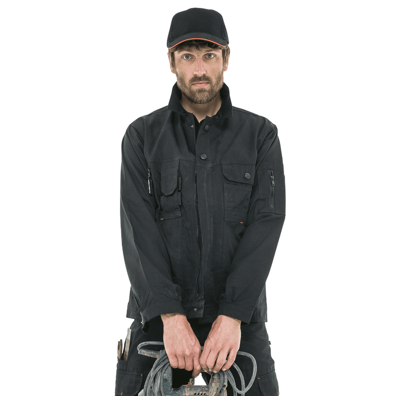 Herock Aton Multi-Pocket Water-Repellent Work Jacket Black / Small - SALE JACKETS
