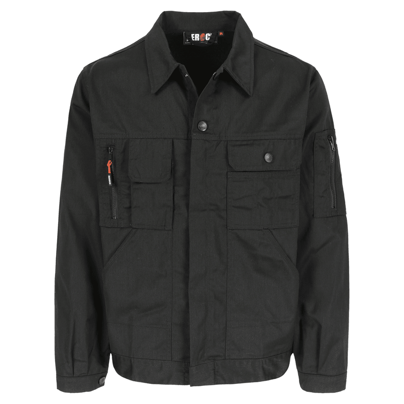 Herock Aton Multi-Pocket Water-Repellent Work Jacket Black / Small - SALE JACKETS