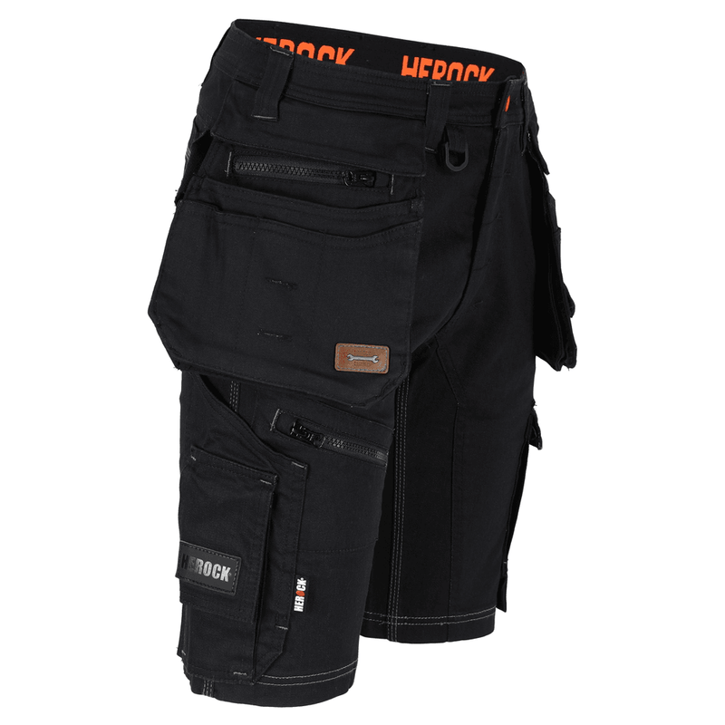 Herock Rex Stretch Detachable Holster Pocket Jeans Shorts - SHORTS