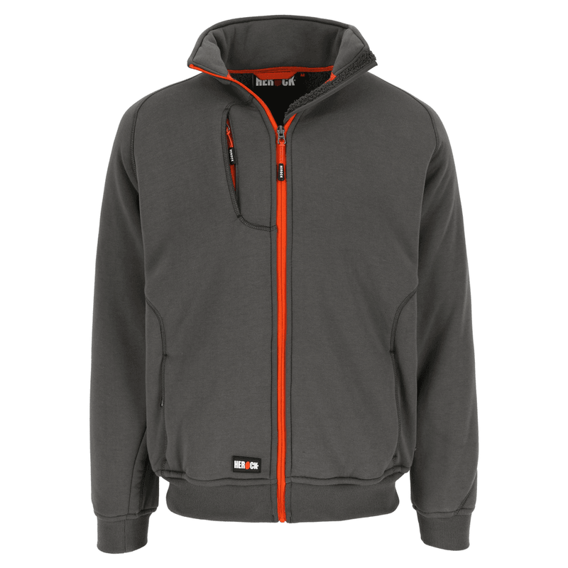 Herock Othello Fur Lined Zip Work Sweatshirt - FLEECE CLOTHING