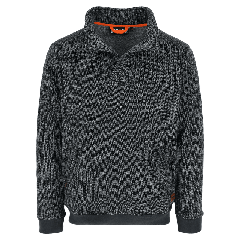 Herock Verus Sweater Fleece Jacket Chine Grey Mix Medium - Apparel & Accessories > Clothing > Outerwear > Coats & Jackets SALE SWEATSHIRTS
