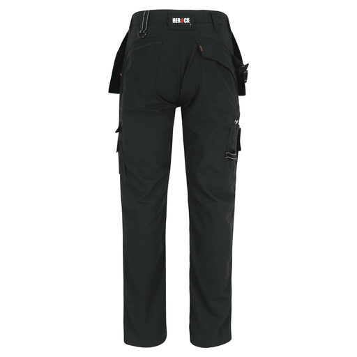 Herock Dagan Short Leg Water-Repellent Holster Pocket Kneepad Trousers Black 32" Waist 28" Leg - Apparel & Accessories > Clothing > Uniforms & Workwear > Contractor Pants & Coveralls SALE TROUSERS