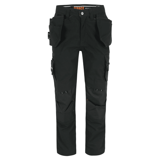 Herock Dagan Short Leg Water-Repellent Holster Pocket Kneepad Trousers Black, 40" Waist 28" Leg - Apparel & Accessories > Clothing > Pants > Cargo Pants SALE TROUSERS