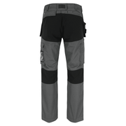 Herock Spector Short Leg Multi Pocket Holster Pocket Kneepad Stretch Trousers Antracite / Black / 30" Waist, 28" Leg - SALE TROUSERS