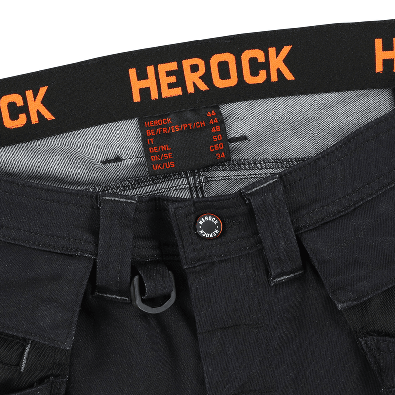 Herock Linx Short Leg Slim Fit Stretch Kneepad Detachable Holster Pocket Jeans Trouser - JEANS & DENIM TROUSERS