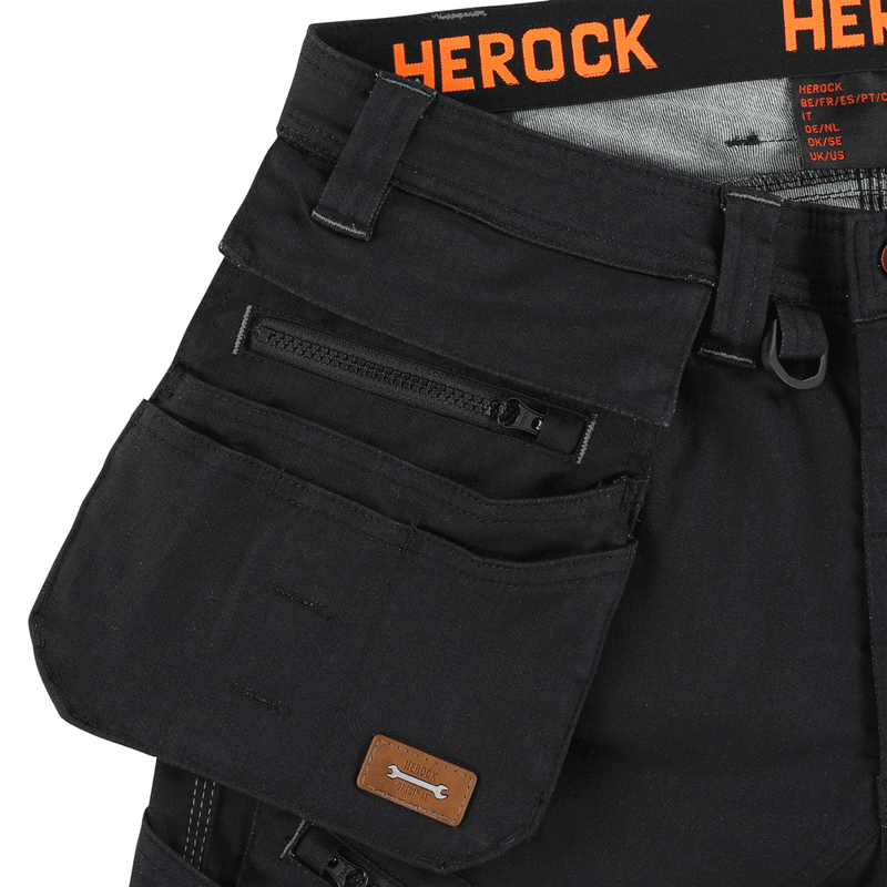 Herock Linx Short Leg Slim Fit Stretch Kneepad Detachable Holster Pocket Jeans Trouser - JEANS & DENIM TROUSERS
