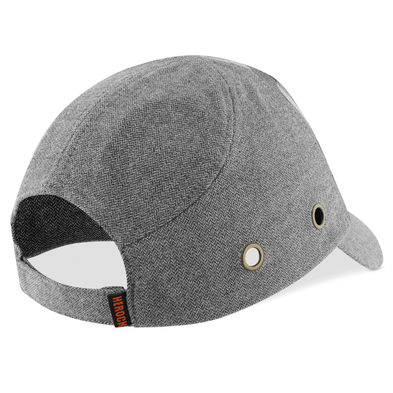 Herock Skoll Grey Check Safety Bump Cap - HARD HATS & ACCESSORIES