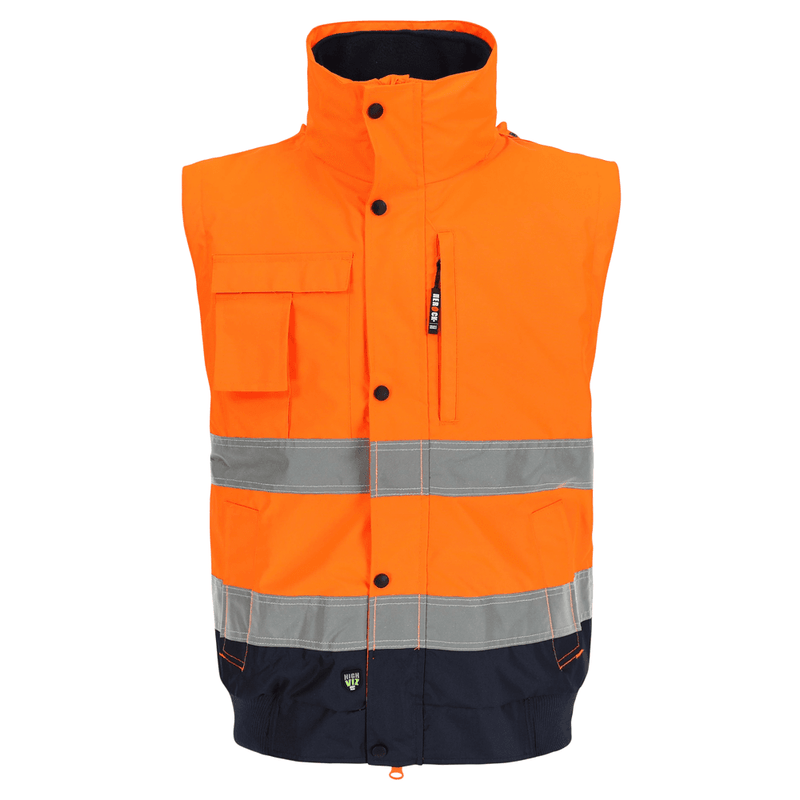 Herock Tarvos Waterproof Hi-Vis Jacket Bodywarmer - HI-VIS JACKETS & COATS