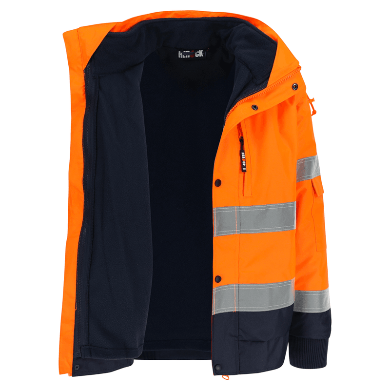 Herock Tarvos Waterproof Hi-Vis Jacket Bodywarmer - HI-VIS JACKETS & COATS