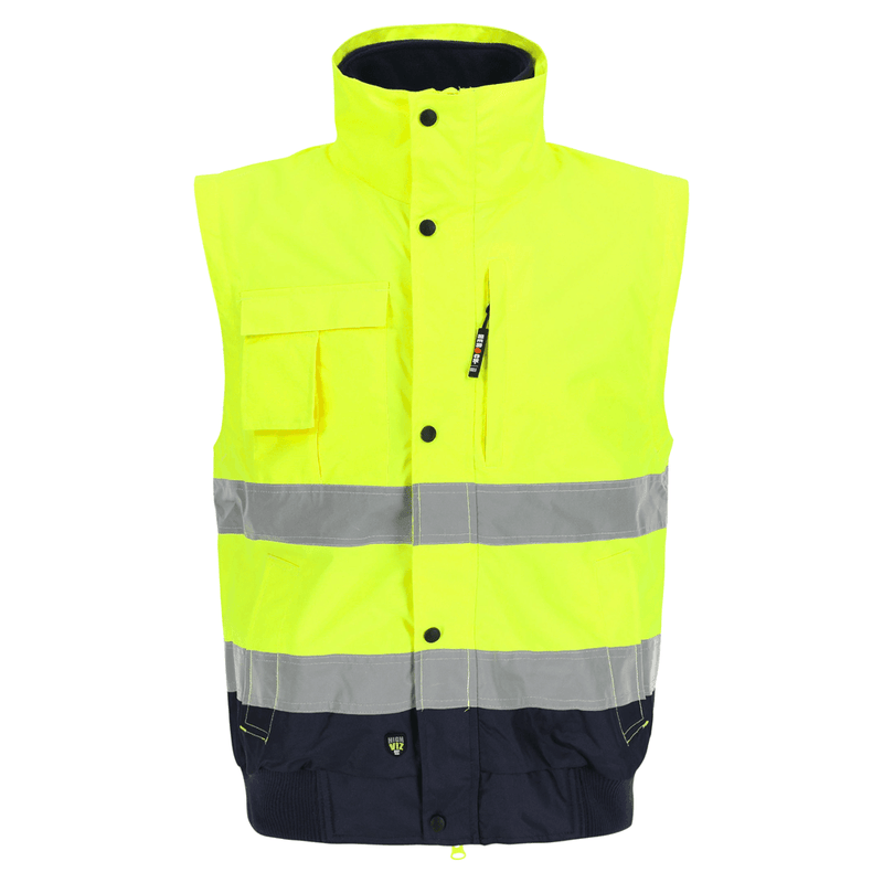 Herock Tarvos Waterproof Hi-Vis Jacket Bodywarmer - HI-VIS JACKETS & COATS
