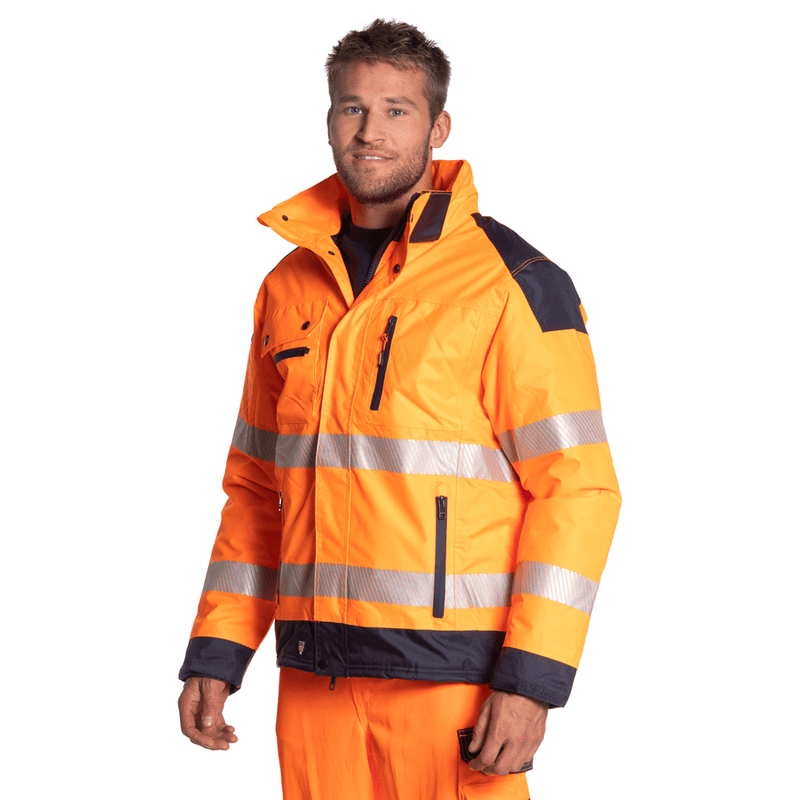 Herock Hodor Multi-Pocket Waterproof Hi-Vis Jacket - HI-VIS JACKETS & COATS