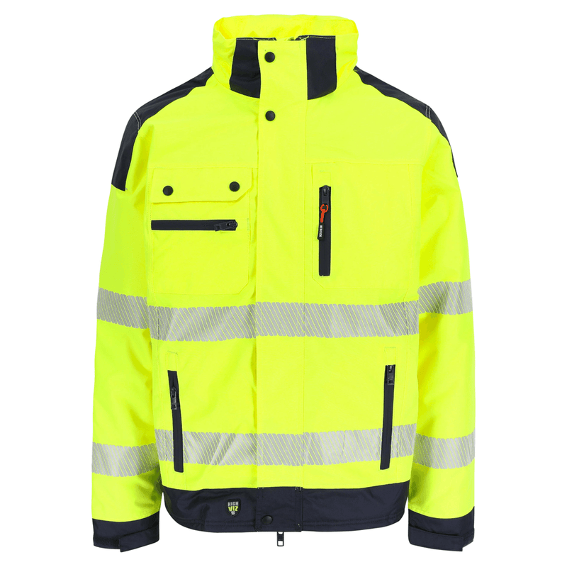 Herock Hodor Multi-Pocket Waterproof Hi-Vis Jacket - HI-VIS JACKETS & COATS