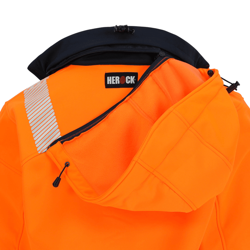 Herock Gregor Water-Repellent Hi-Vis Softshell Jacket - HI-VIS JACKETS & COATS