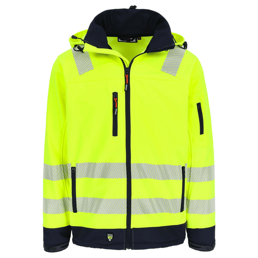 Herock Gregor Water-Repellent Hi-Vis Softshell Jacket - HI-VIS JACKETS & COATS