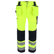 Herock Styx Hi-Vis Reflective Kneepad Work Trousers - HI-VIS TROUSERS
